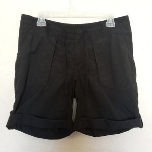 THE NORTH FACE Black Cargo Shorts Size 12